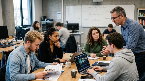 École marketing Paris : se former au marketing augmenté par l'IA générative